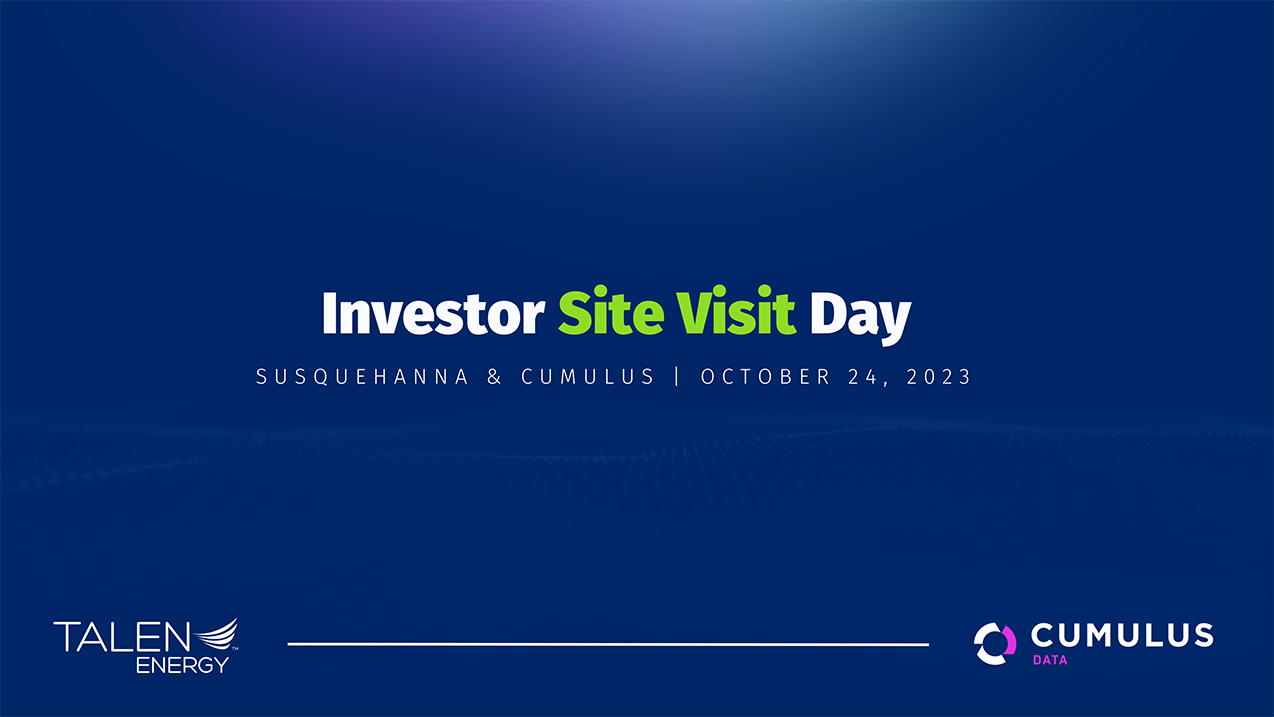 Investor site visit day